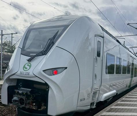 <p>Schon zu Testzwecken auf der Strecke unterwegs: Der neue Mireo Plus B, hier gesichtet in Beucha.</p>